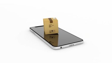 Posta lojistik smartphone telefon aracılığıyla yönetmek. 131