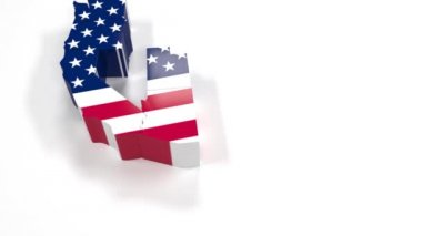 Arizona. Amerika Birleşik Devletleri. Siyasi harita. Arizona Üniversitesi harita. 5.