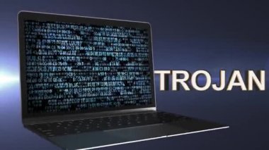 Bilgisayar Internet üzerinden bir trojan ile enfekte.