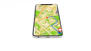 Telefonda navigasyon, gps navigasyon kullanarak olsun