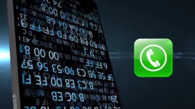 Destek grubuna bir telefon görüşmesi. Telefonda konuşmak.