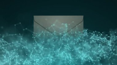 İnternetten bir mektup. Küresel bilgi ağı gönderen ... e-posta teknolojisi atılım.