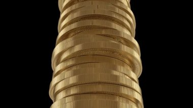 Altın dolar. Büyük miktarda nakit. Ekonomi. Zengin olmak.