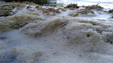 Su kirliliği. Dünyanın rezervuarların kontaminasyonu. Su içme için uygun değildir.