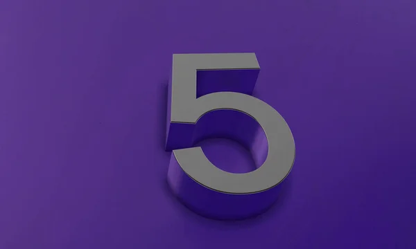 Nummer Vijf — Stockfoto