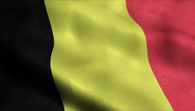 Belçika 3D bayrağı sallıyor