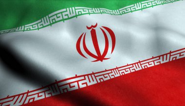 Iran 3D bayrağı sallıyor