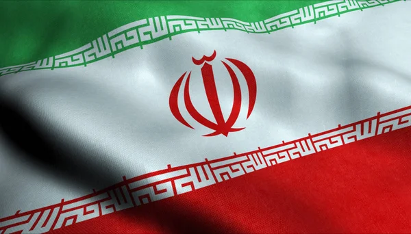 Iran 3D bayrağı sallıyor