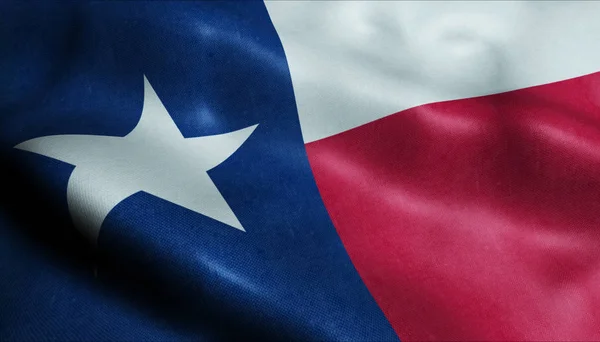 3d Texas Bayrağı Devlet