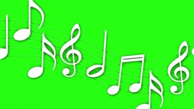Çeşitli Akan Müzik Notaları