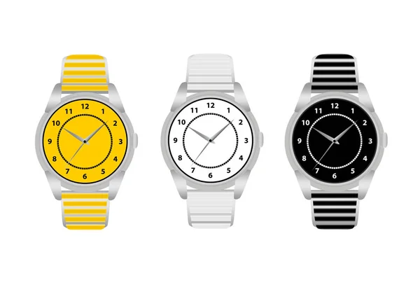 Touch Smart Watch Vector Touch Smart Watch Auf Weißem Hintergrund — Stockvektor