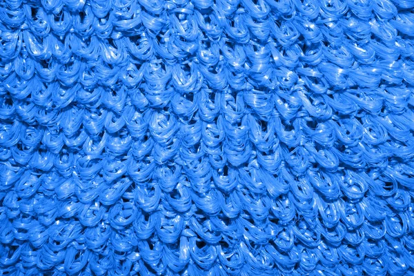 Textura Nylon Trenzado Azul Fondo Nylon Trenzado Azul —  Fotos de Stock