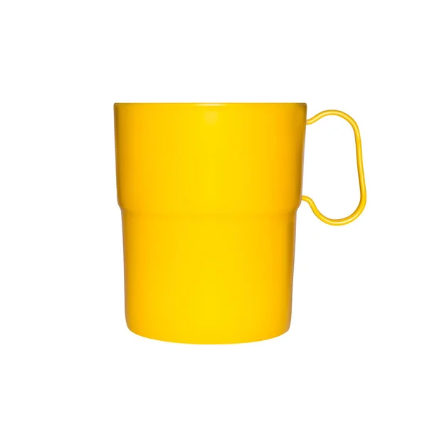 Taza Plástico Vector — Vector de stock