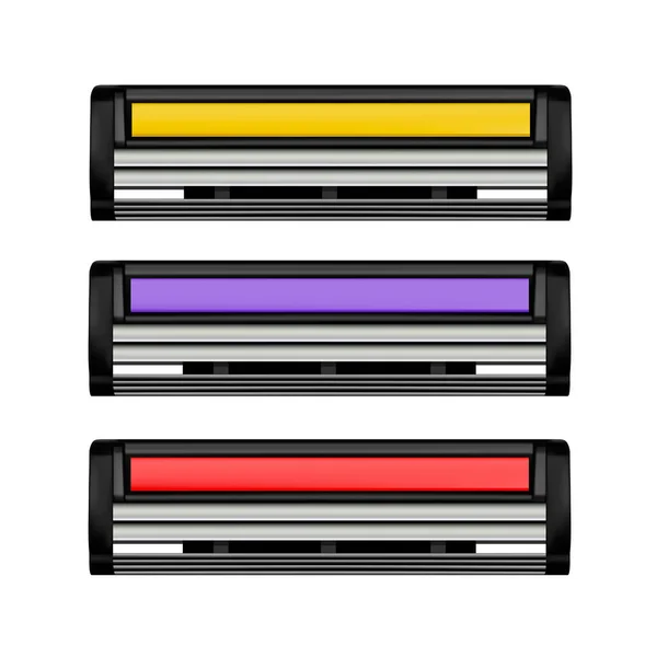 Cassette Rasage Dans Vecteur — Image vectorielle