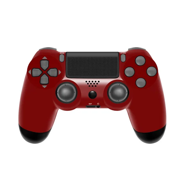 Gamepad Console Game — Stock Vector