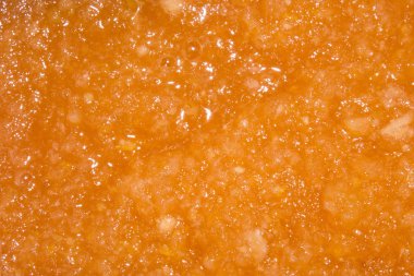 Elma reçel. Arka plan elma reçeli.