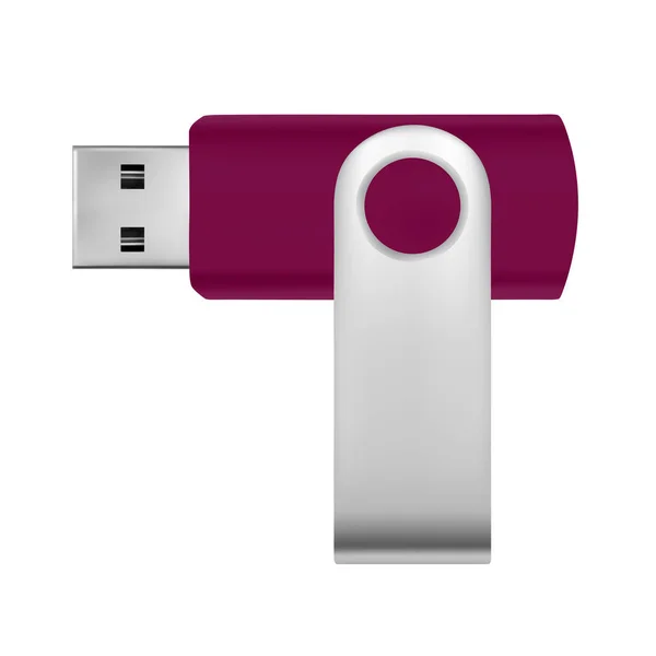 在矢量的 Usb 闪存驱动器 在矢量的 Usb 驱动器 Usb 闪存的矢量模型 — 图库矢量图片