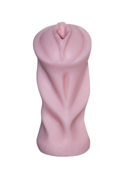 Vajina silikon beyaz arka planda erkekler için.