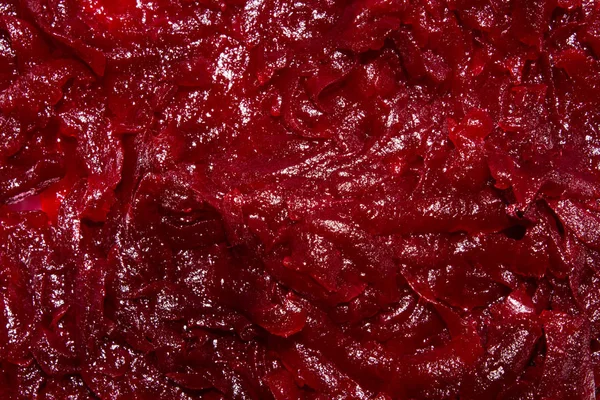 Grated beetroot.Beetroot background.