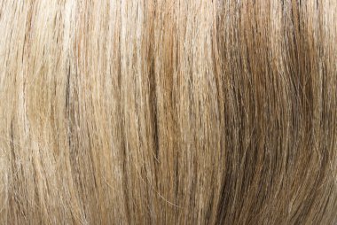 Renkli kadın saçı. Renkli saçlar. Ayrık uçlu..