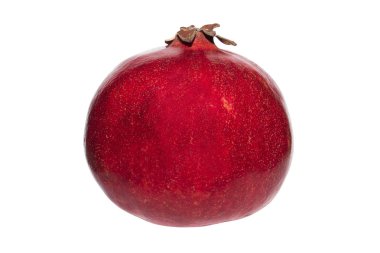 Garnet beyaz arkaplanda izole edildi.