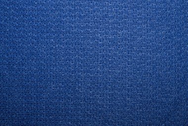 Mavi yoğun dokulu kumaş dokusu. Mavi kumaş arka plan.