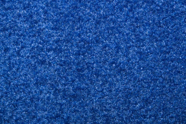 Blue Plush Fabric Texture Blue Plush Fabric Background — Stock Photo, Image