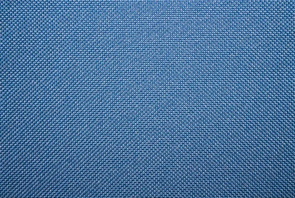 Blue Texture Dense Fabric Blue Fabric Background — Stock Photo, Image