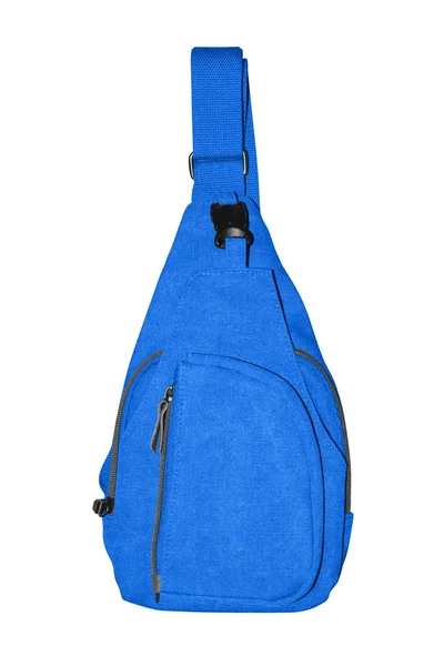 小背包 一个系带 紧凑型横身袋 — 图库照片