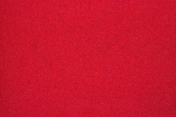 Bright Red Texture Dense Fabric Red Fabric Background — Stock Photo, Image