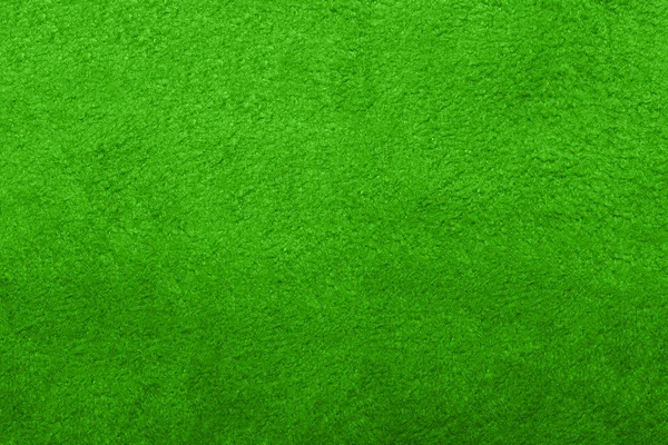 緑のマイクロファイバーのテクスチャです マイクロファイバーの背景が緑色に — ストック写真