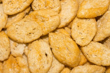 Gevrek egzersizi bira için. Tuzlu kraker arka plan.