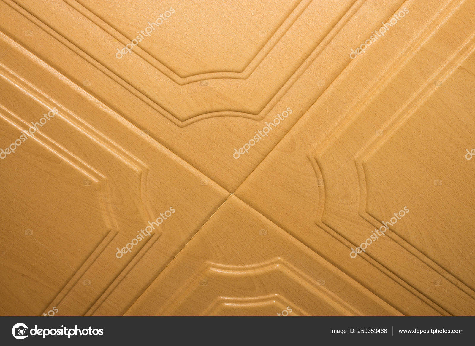Ceiling Tiles Made Polystyrene Tree Stock Photo
