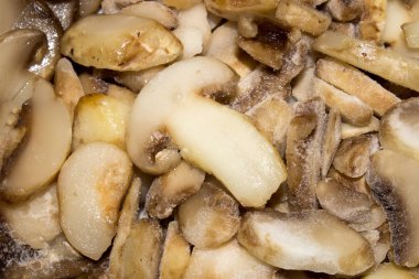 Arka plan buz mantar.