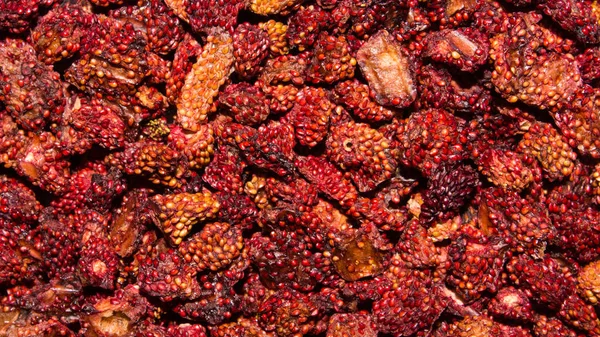 Dried Strawberries Dried Strawberry Background — Stock Photo, Image