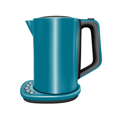 Vektörde elektrikli su ısıtıcısı.