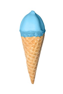 Dondurma ile Waffle tüpü.