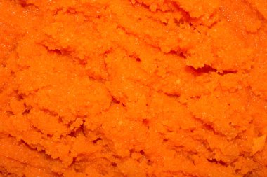 Rendelenmiş havuç. Ezilmiş havuç arka plan.