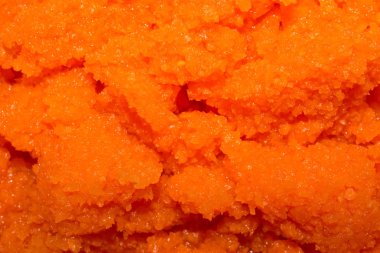 Rendelenmiş havuç. Ezilmiş havuç arka plan.