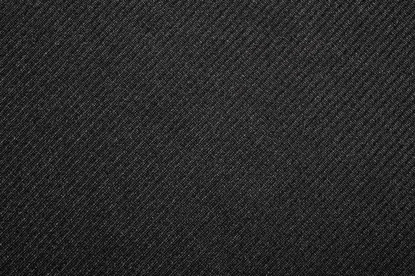 Fundo Tecido Preto Branco Textura Tecido Cinza Escuro — Fotografia de Stock