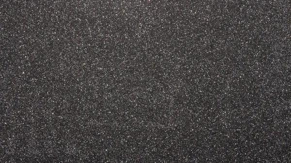 Black Sandpaper Texture Dark Grey Rough Background — Stock Photo, Image