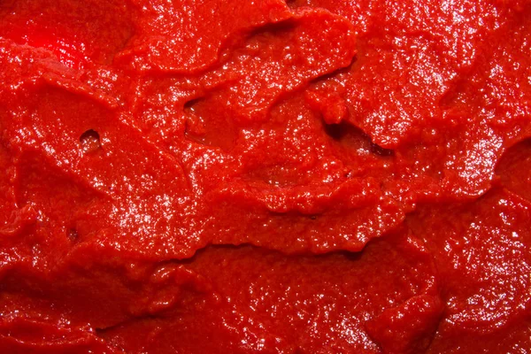 Die Textur Der Tomatenpaste Ketchup Background Tomatensauce — Stockfoto