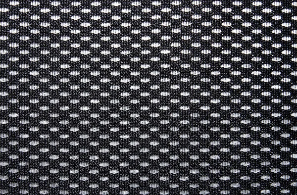 Texture Black Mesh Black Mesh Background White Background — Stock Photo, Image