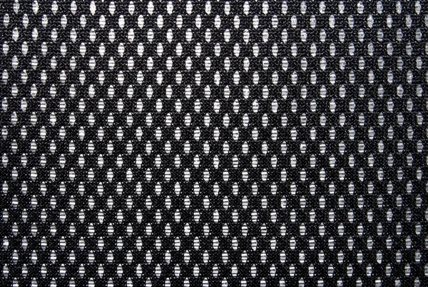 Texture Maillage Noir Fond Maillé Noir Sur Fond Blanc — Photo
