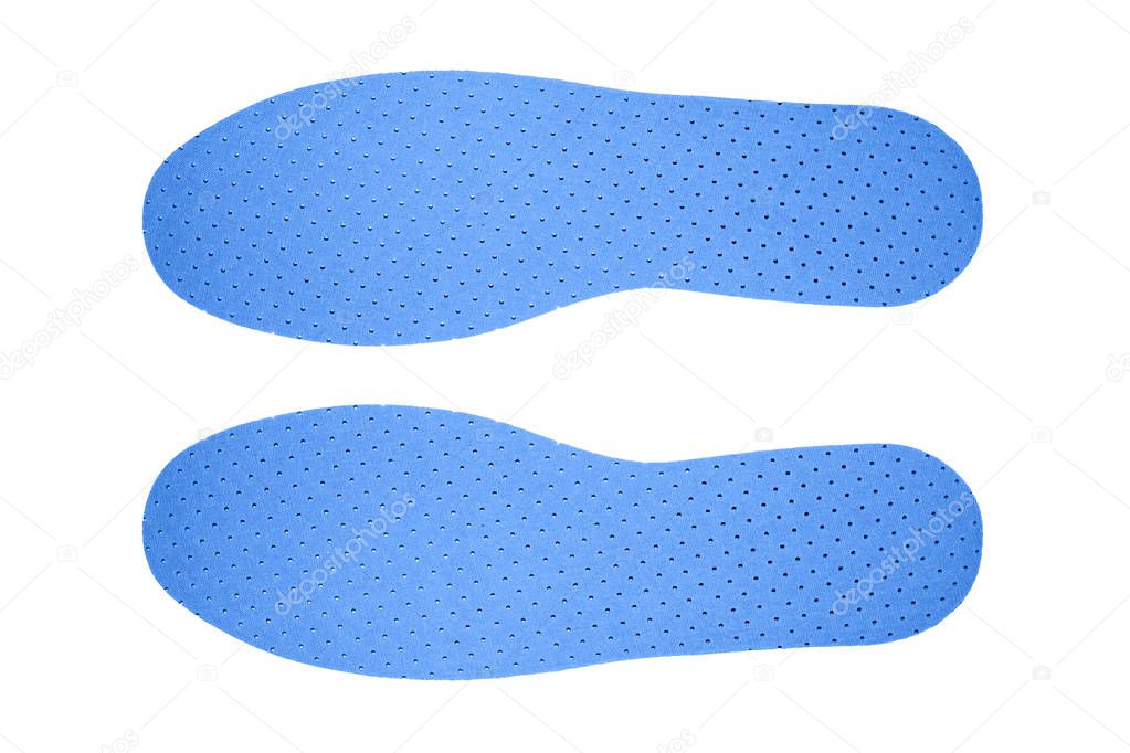 Orthotic insoles made of flavored latex.