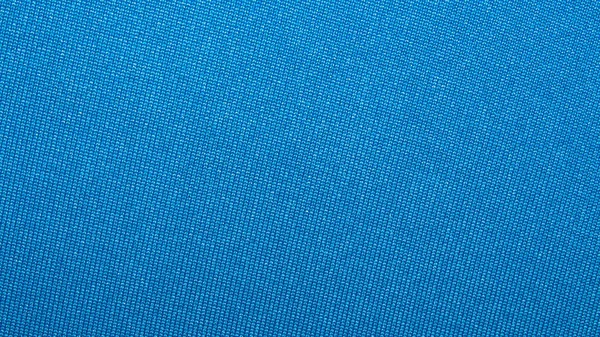Modrá Lehká Textilie Textura Tyrkysové Splétaných Látkových Pozadí — Stock fotografie