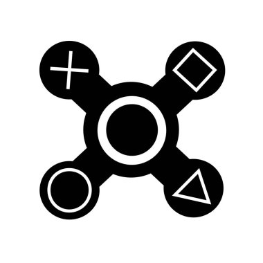 Spinner logosu. Spinner beyaz arka plan üzerinde izole. Oyuncak spinner.