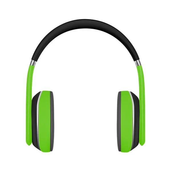 Auriculares Vector Sobre Fondo Blanco Más Auriculares Ilustración Vectorial — Vector de stock