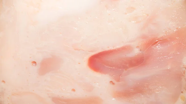 Chicken Roll Background Ham Sausage Ham — Stock Photo, Image