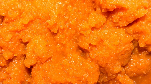 Καρότο Πουρέ Καρότα Συνθλίβονται Blender Background Τριμμένο Καρότα — Φωτογραφία Αρχείου